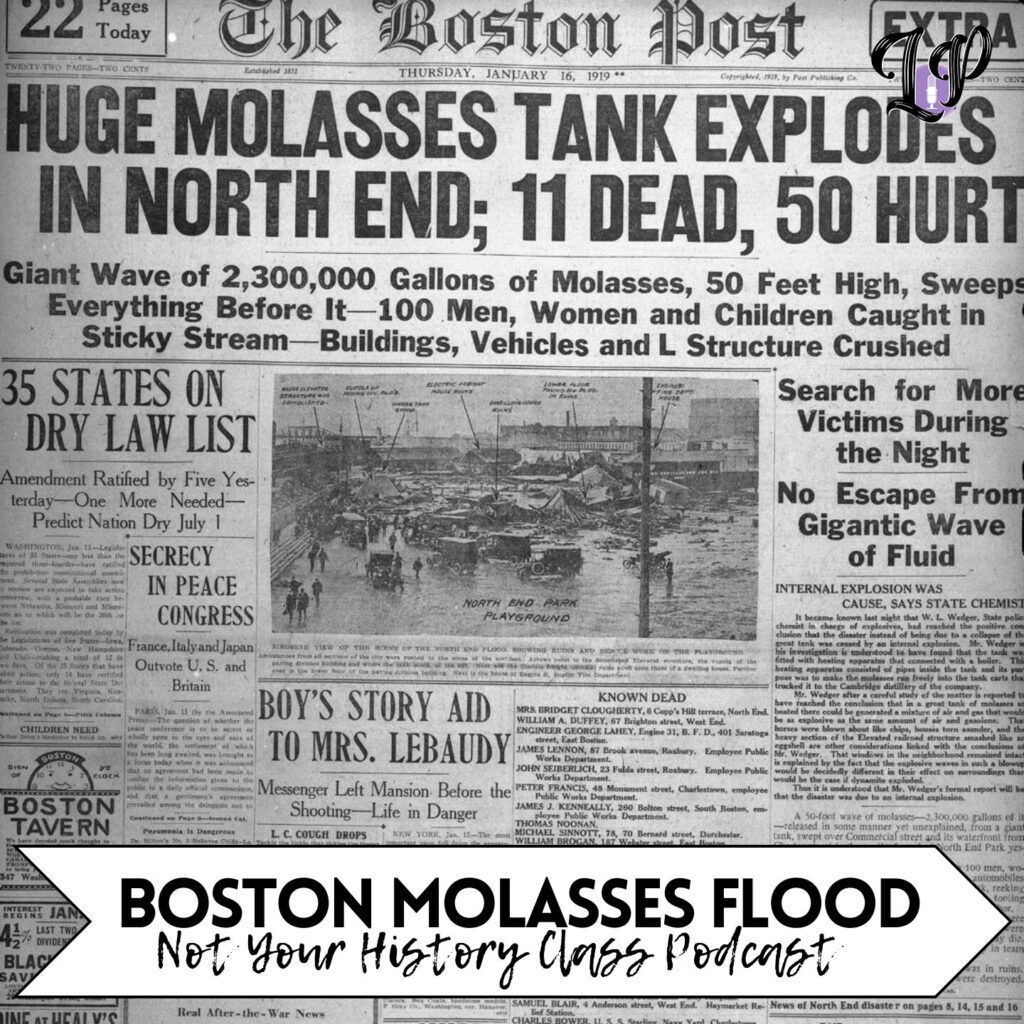 boston molasses flood episode cover